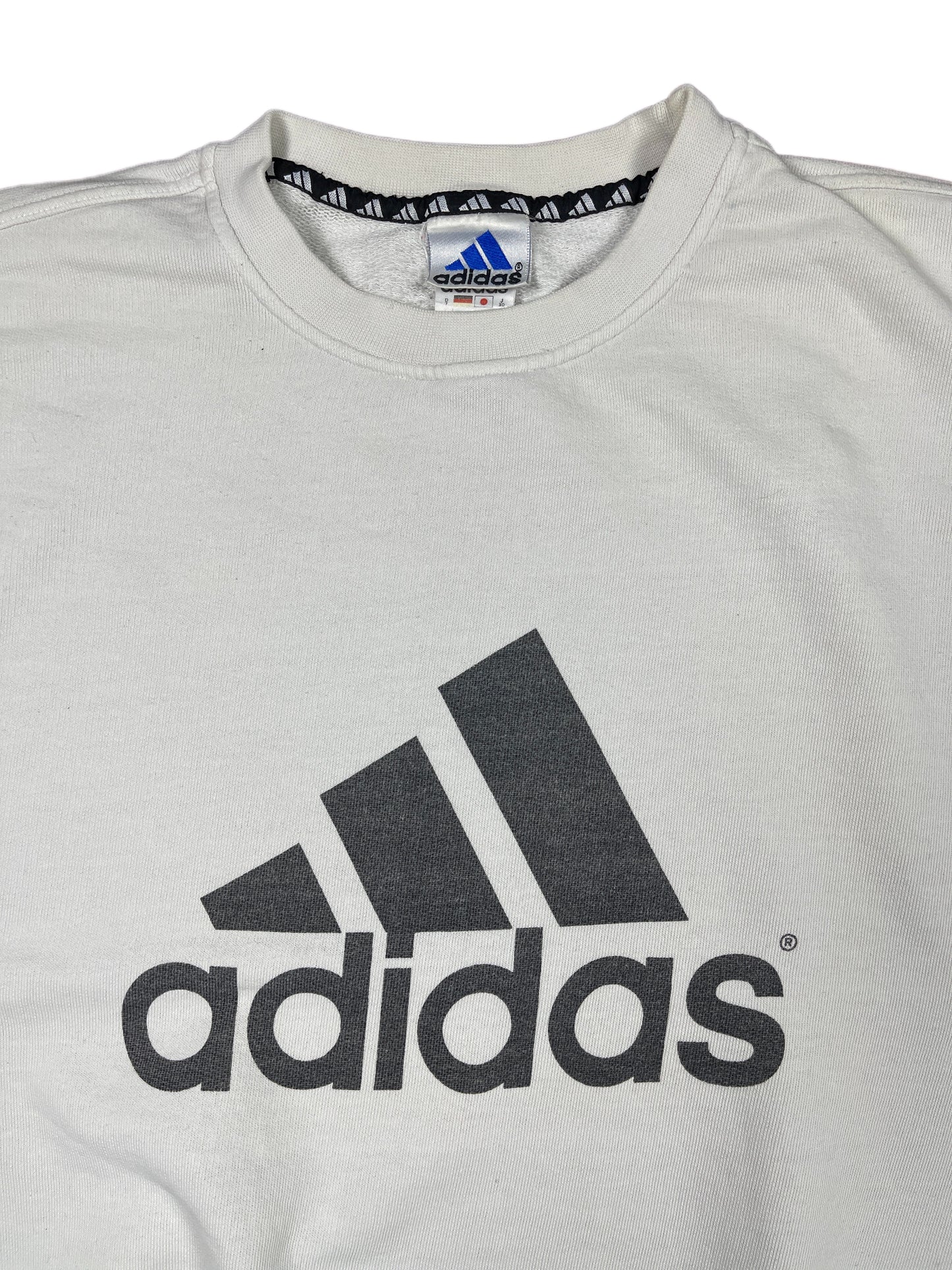 Vintage Adidas 1999 Sweatshirt White - XL