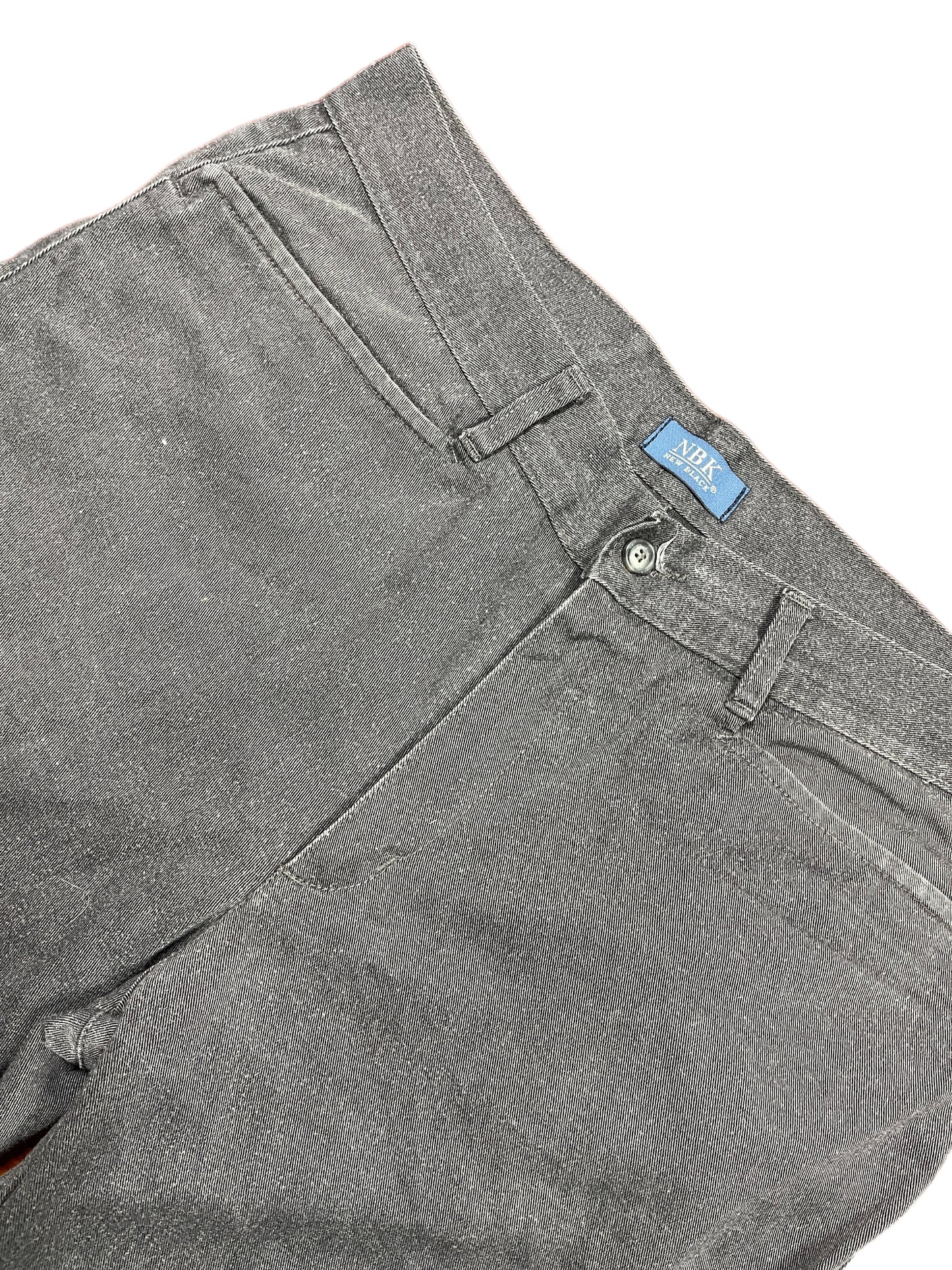 Vintage NBK Denim Pants Gray - XXL