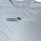 Y2k Quiksilver T-Shirt Light Blue - M