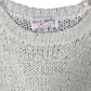 Rene Derhy Knitted Short Sleeve Sweatshirt White - S