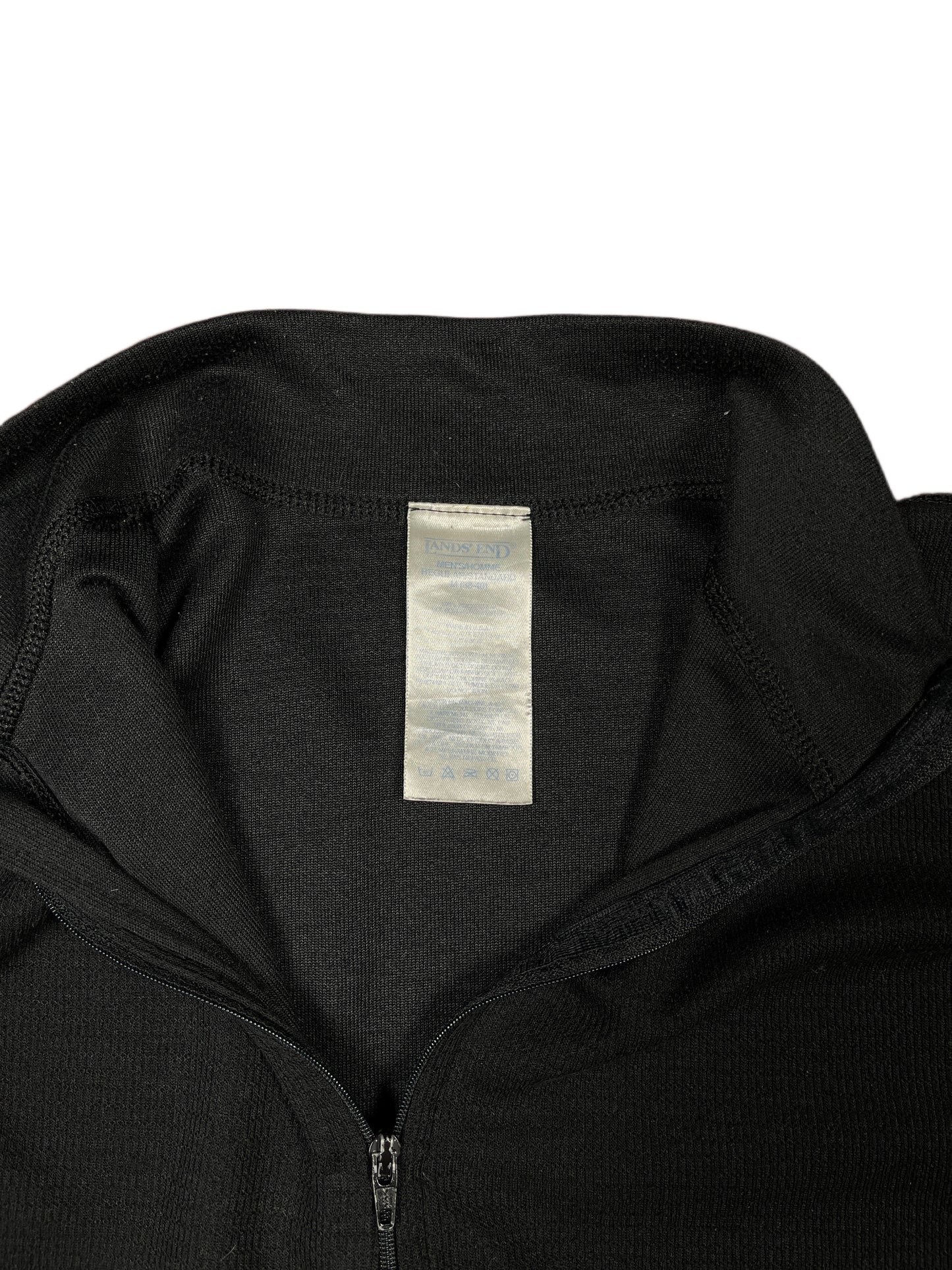 Land's End Long Sleeve Function Sweatshirt Black - M