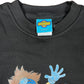 Vintage Digimon Sweatshirt Black 2000 - XS