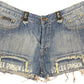 Y2K Dolce & Gabbana Reworked Denim Shorts Cotton XL