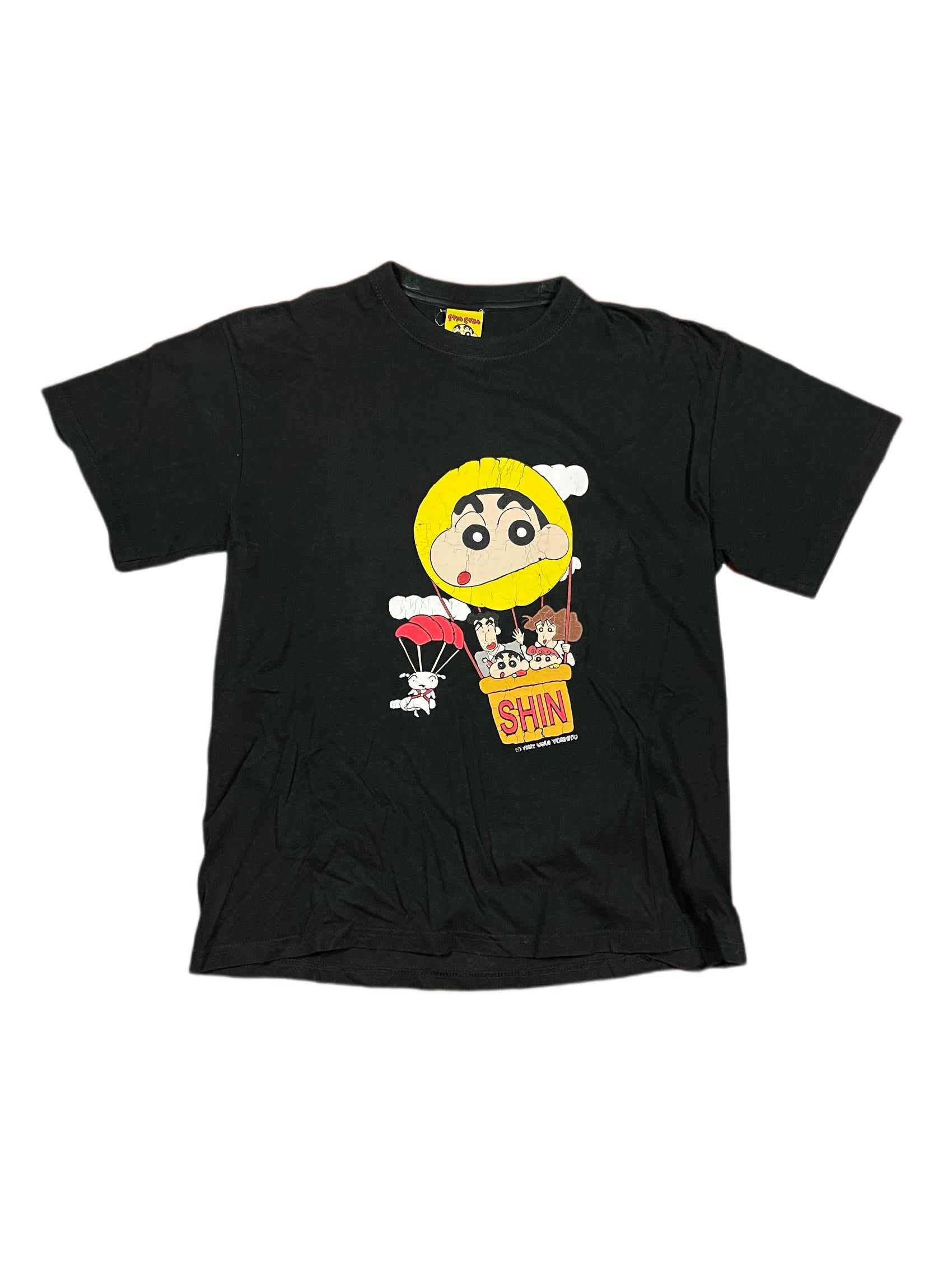 Vintage Chin Chan 1992 T-Shirt Black - S