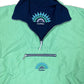 Vintage Löffler Reversible Fleece Green Navy - XL/XXL