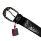 Y2k Playboy Belt Black 2004