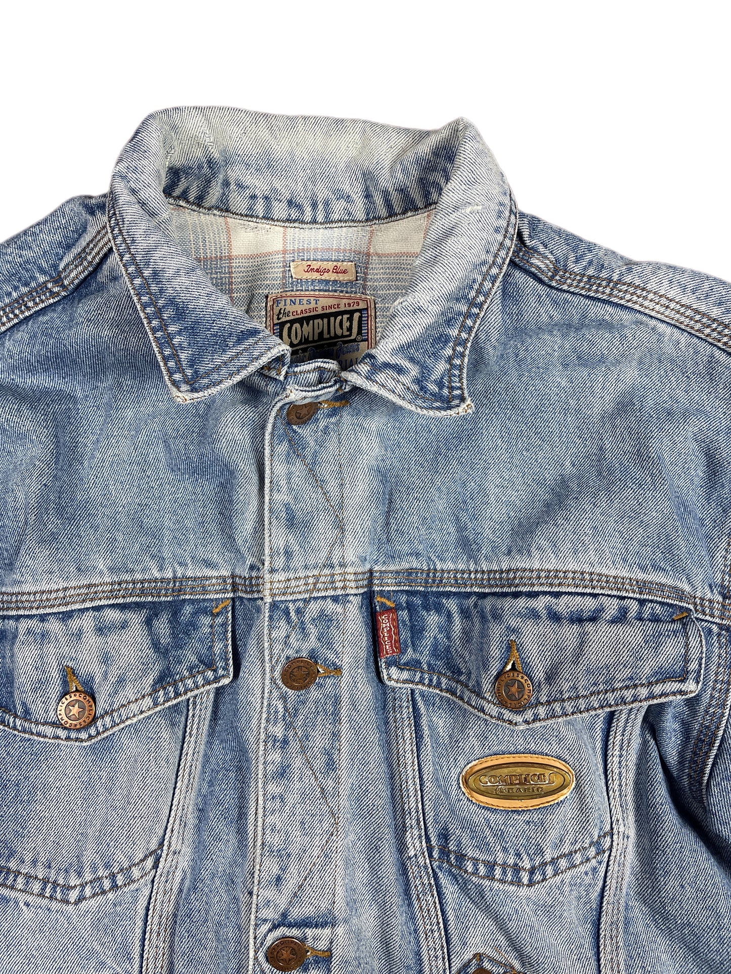 Vintage Complices Denim Jacket Blue - M