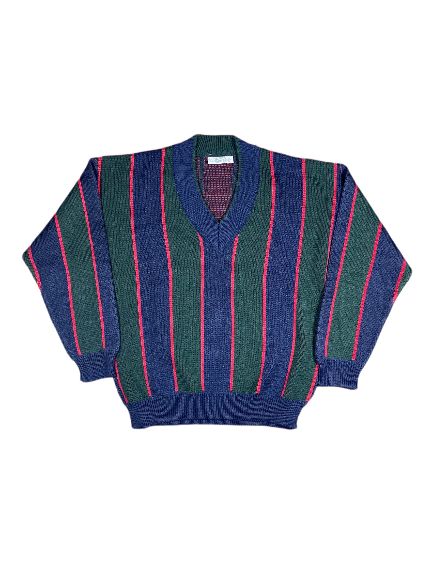 Vintage Massimo Dutti Knitted Sweatshirt Multicolor - S/M