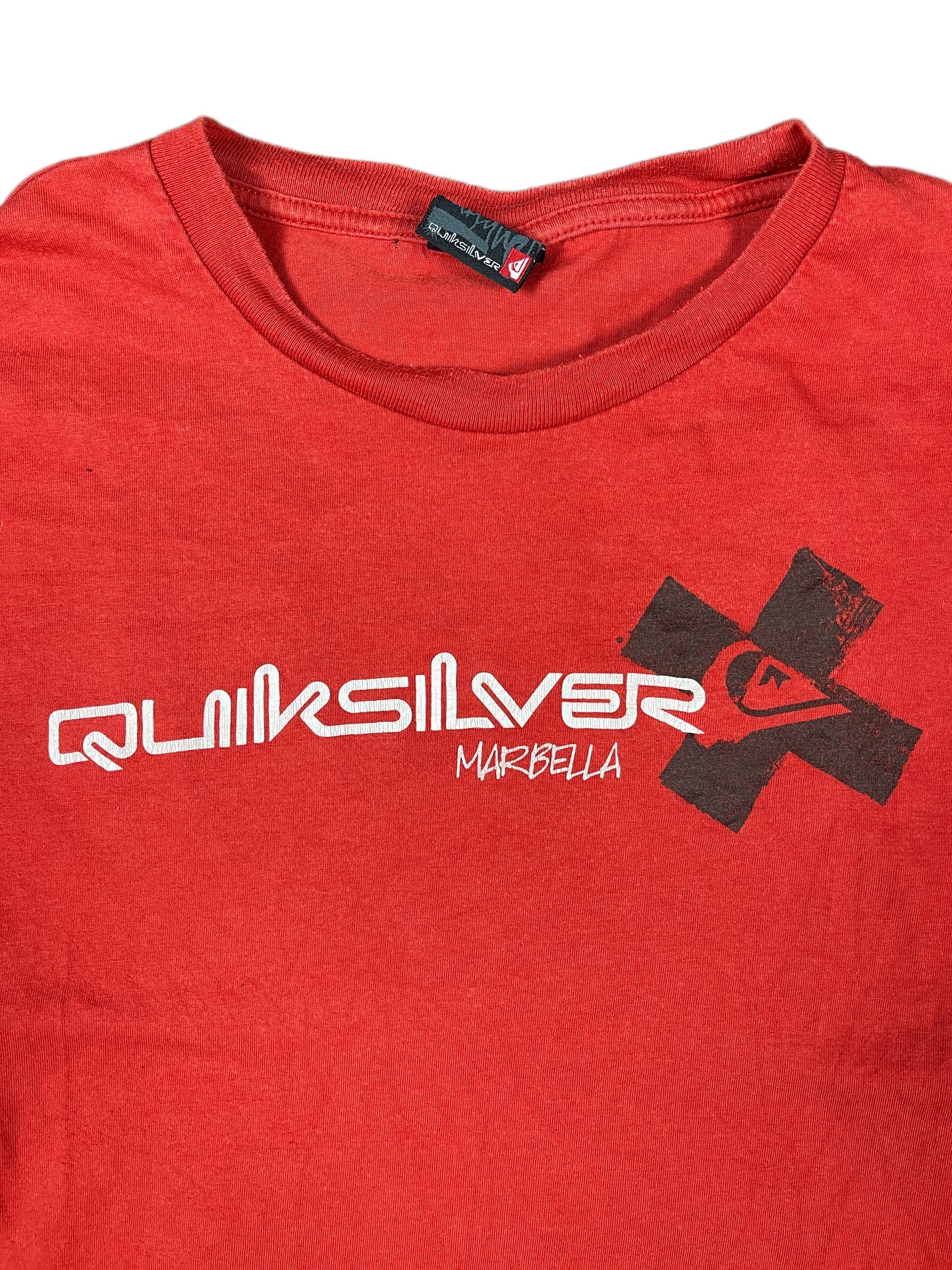 Y2k Quicksilver T-Shirt Red - L