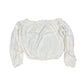 Brandy Melville Crop Top White - S