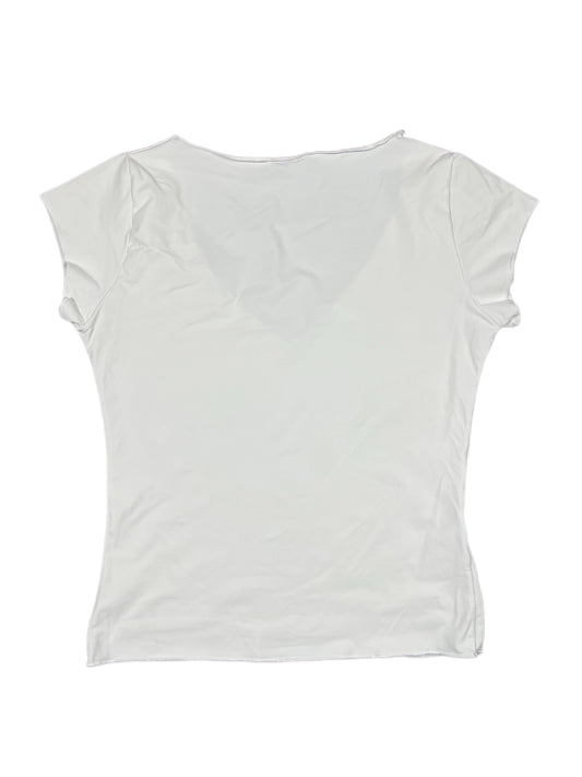 Y2k Coconuda Short Sleeve Top White - L
