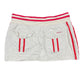 Y2k Pepe Jeans Low Waist Mini Skirt Beige Red - XL