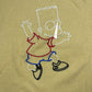 Vintage Iceberg Simpsons Knitted Sweatshirt Yellow - XL/XXL