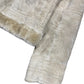 Vintage Naf Naf Wild Leather Jacket Cream - XL