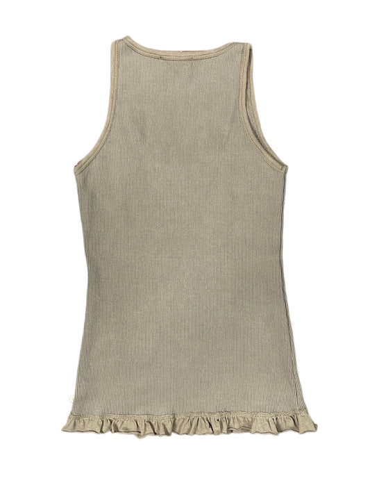 Y2k Spicy Sleeveless Top Brown - M