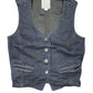 Y2k DIesel Denim Vest Blue - XS