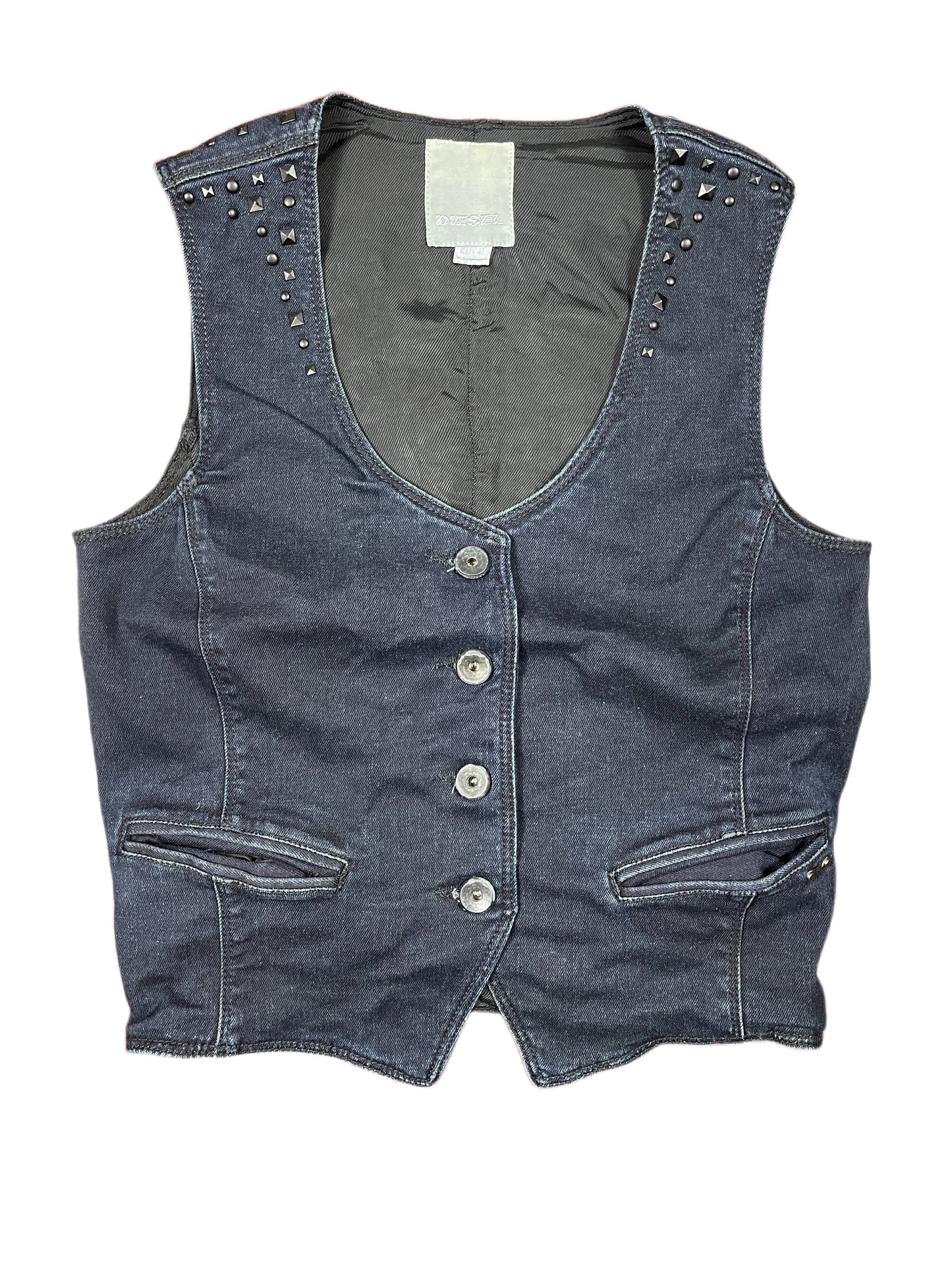 Y2k DIesel Denim Vest Blue - XS