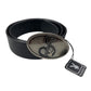 Y2k Playboy Vegan Leather Belt Black 2004