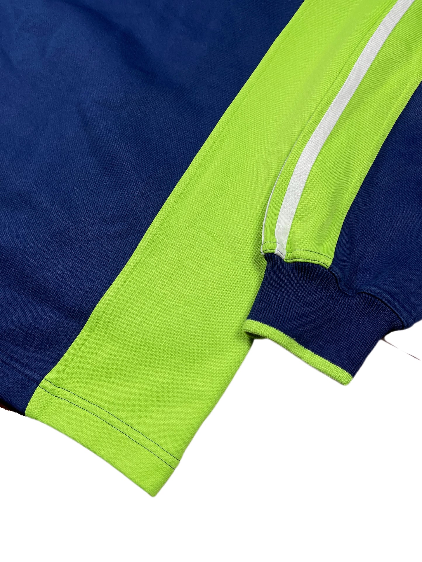 Vintage Adidas 2000s Sweatshirt Blue Green - S