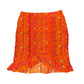 Vintage Midi Skirt Orange - L