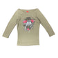 Y2k Esprit Long Sleeve Top Khaki - XS