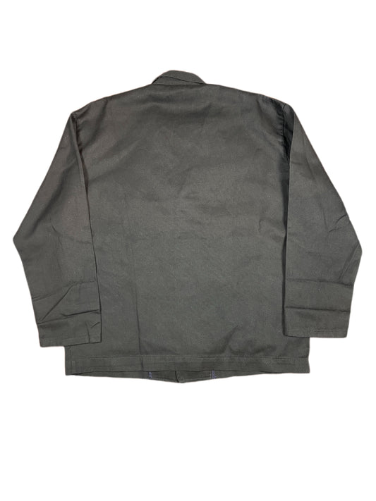 Vintage Seat Workwear Heavy Long Sleeve Shirt Black - XL