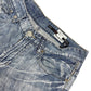 Y2k ProJek Bootcut Denim Pants Blue - M