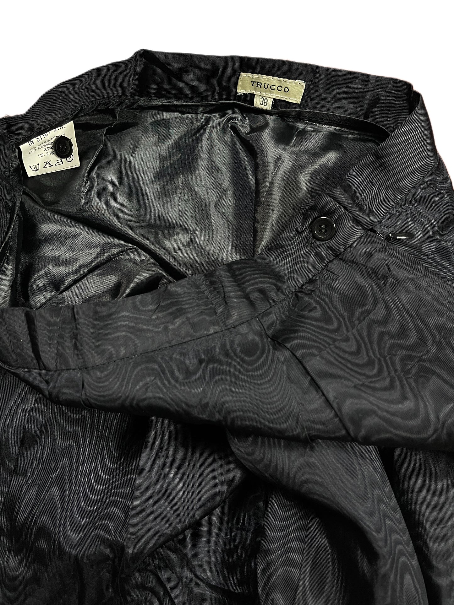 Vintage Trucco Long Skirt Black - M