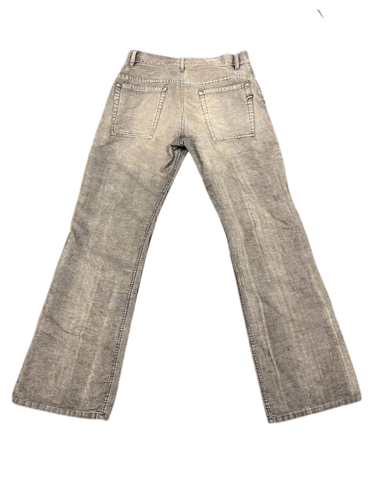 Y2k Diesel Bootcut Flared Corduroy Pants Brown - M