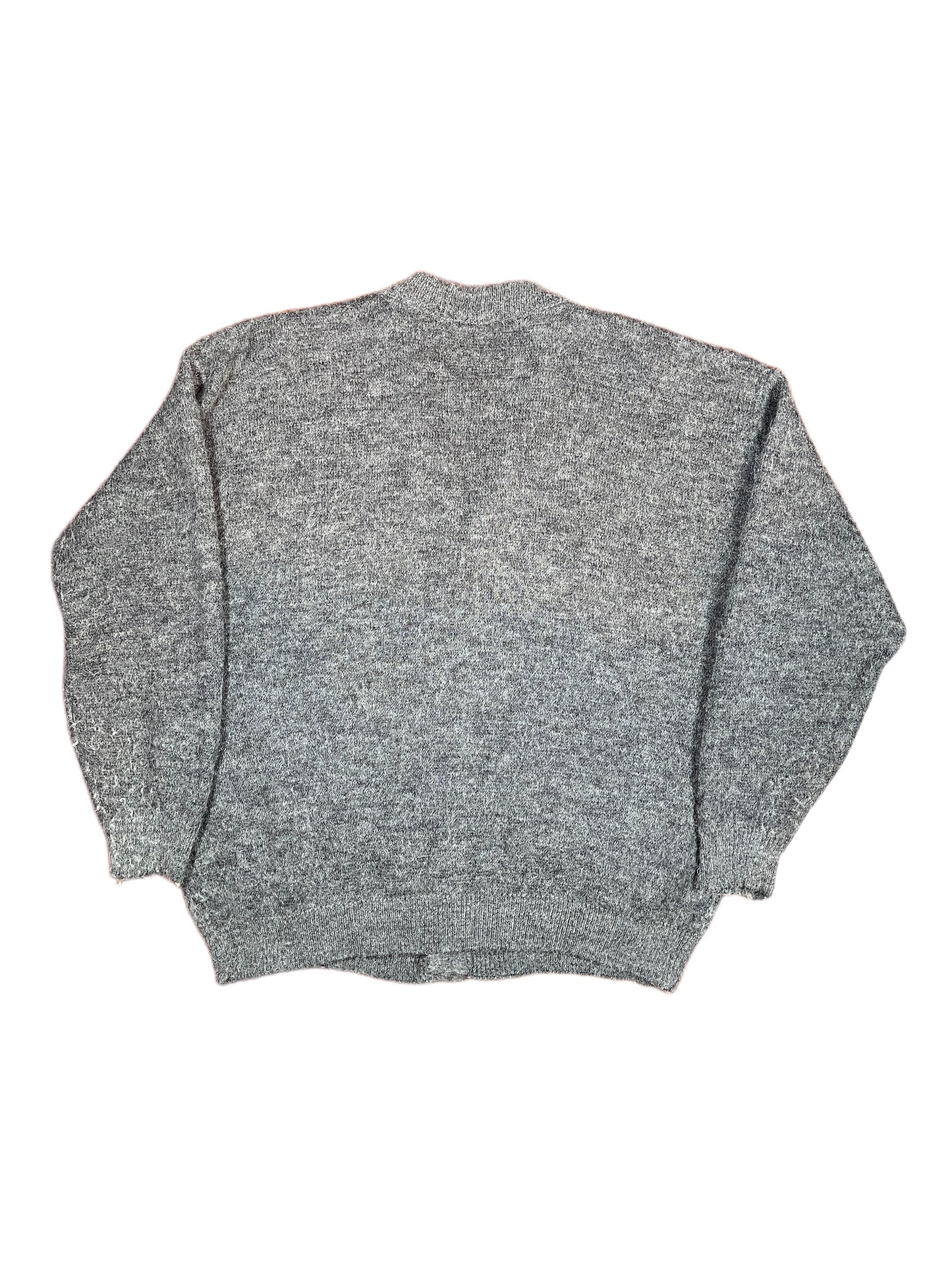 Vintage Decrillon Cardigan Gray - L