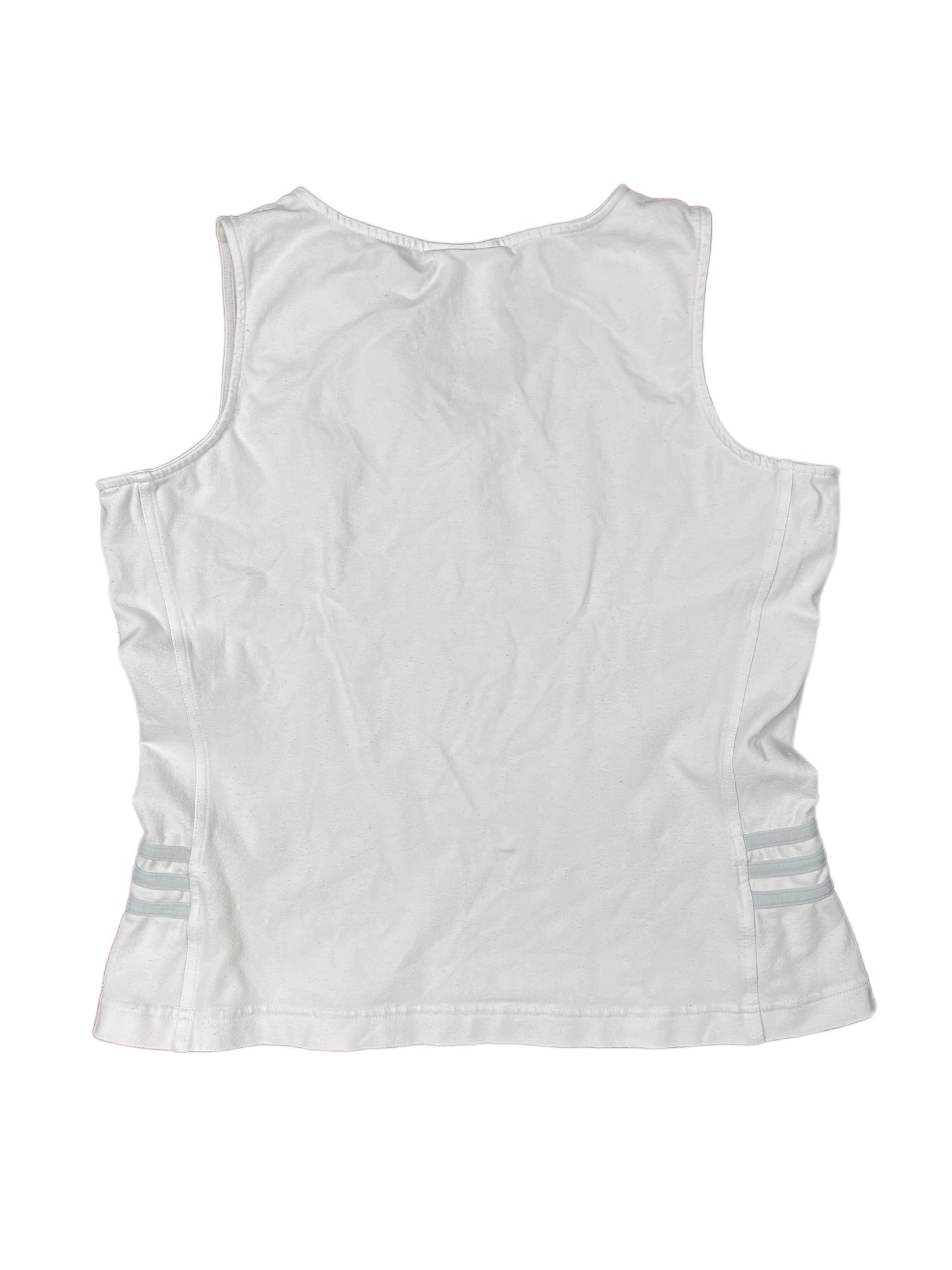 Vintage Adidas Sleeveless Top White - L