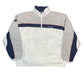 Y2k Reebok Sport Jacket Gray White - XL