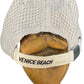 Vintage Venice Beach Distressed Cap White