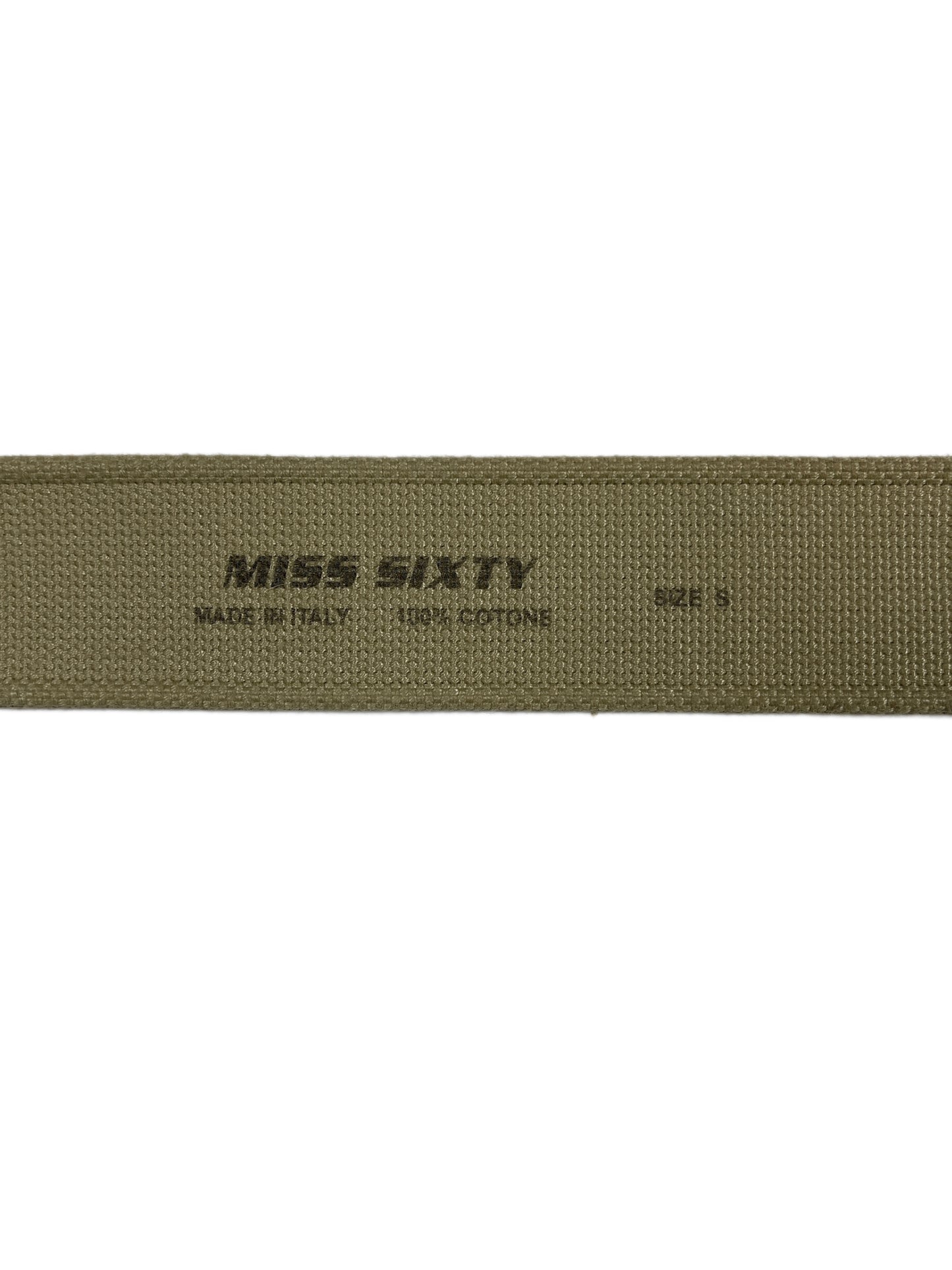 Y2k Miss Sixty Belt Beige