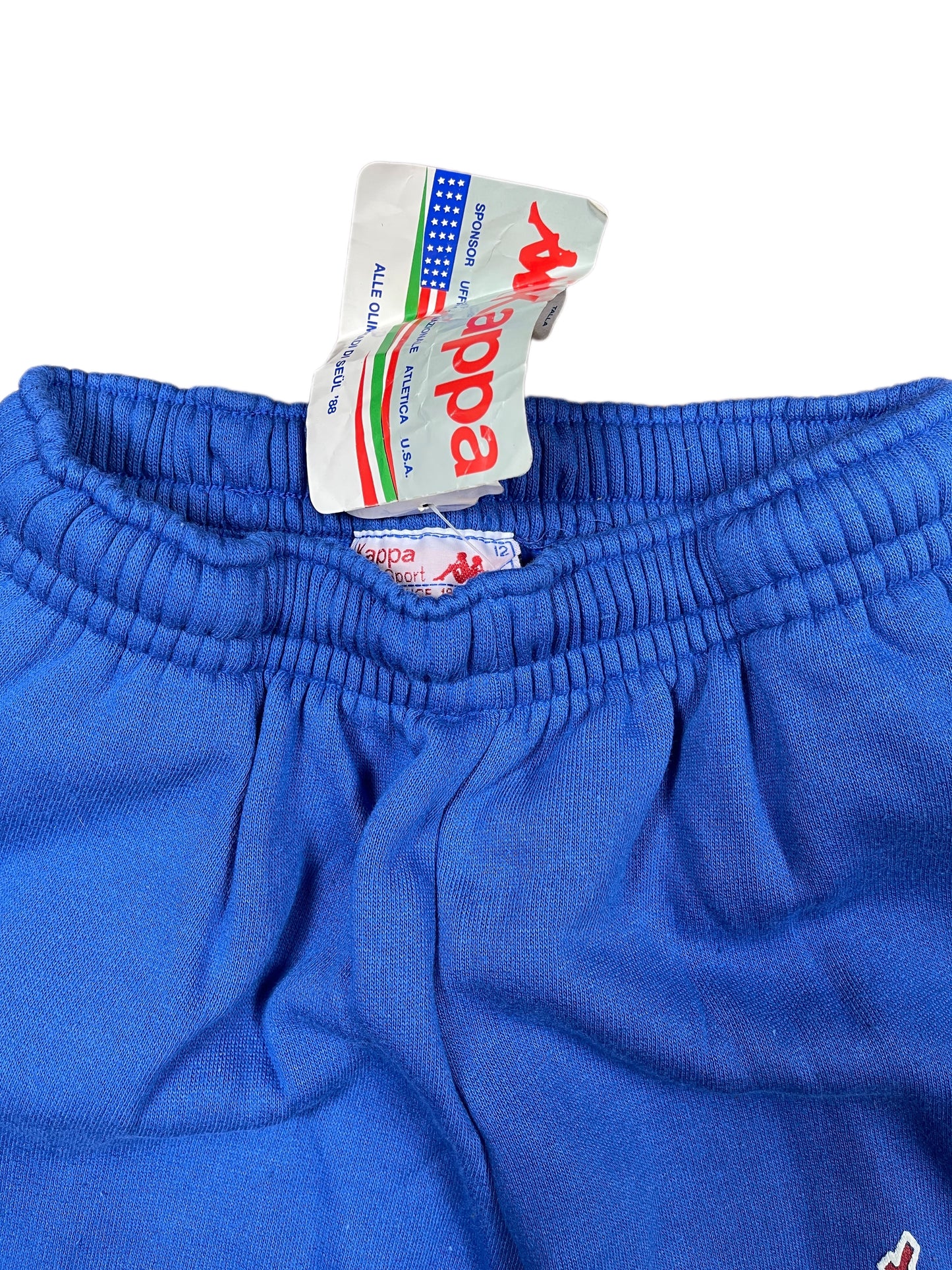 Vintage Kappa 1988 Olimpic Sweat Pants Blue - XS