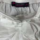 Y2k Jennyfer Low Waist Shorts White - XS