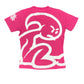 Y2k El Nino Short Sleeve Top Pink - XS