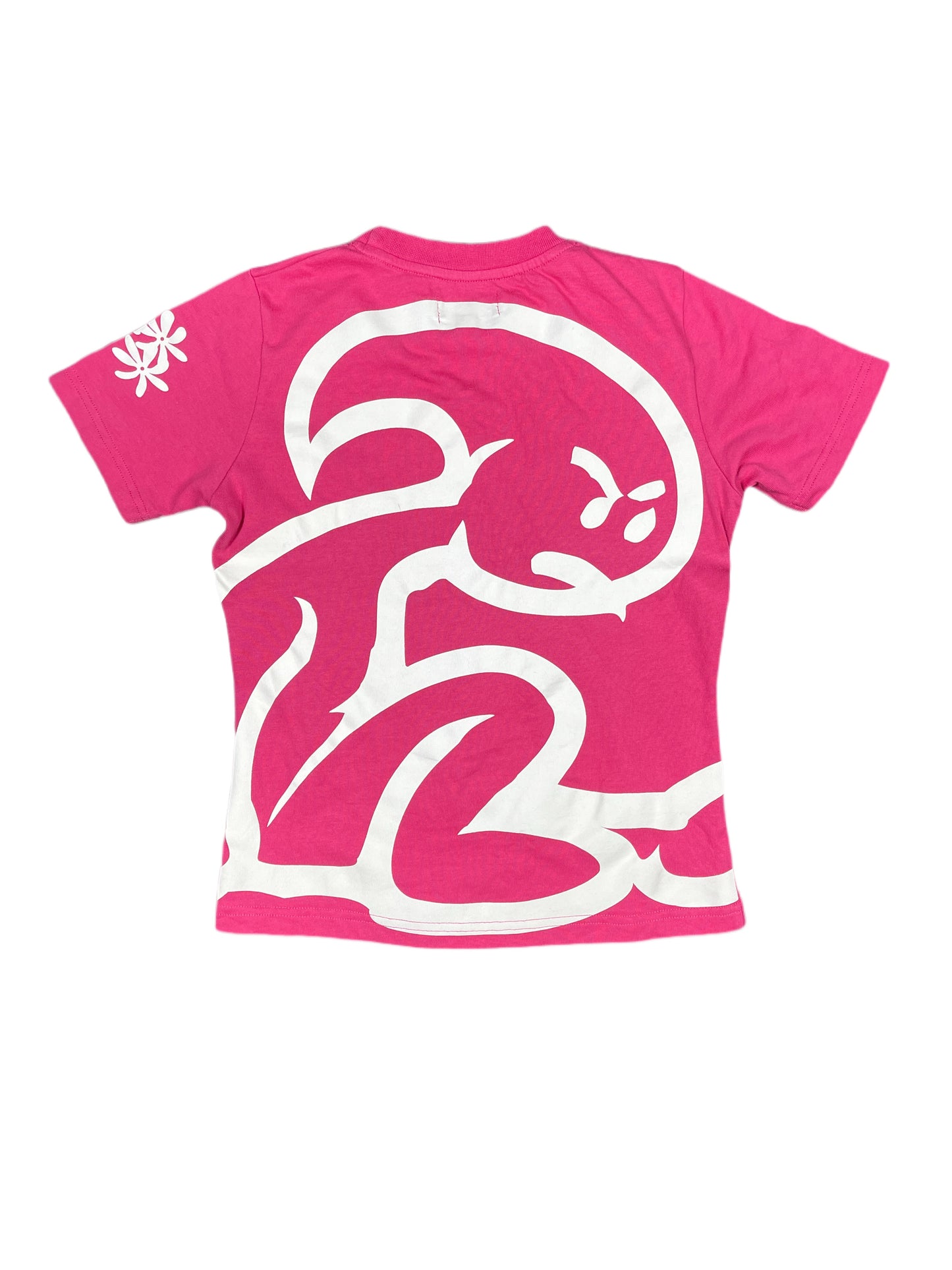 Y2k El Nino Short Sleeve Top Pink - XS