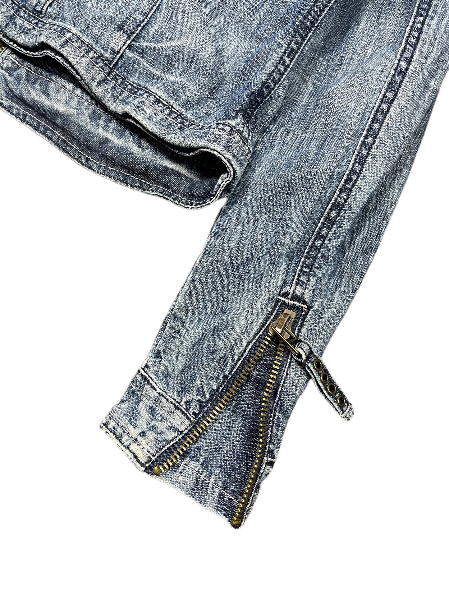 Y2k Lois Denim Jacket Blue - S