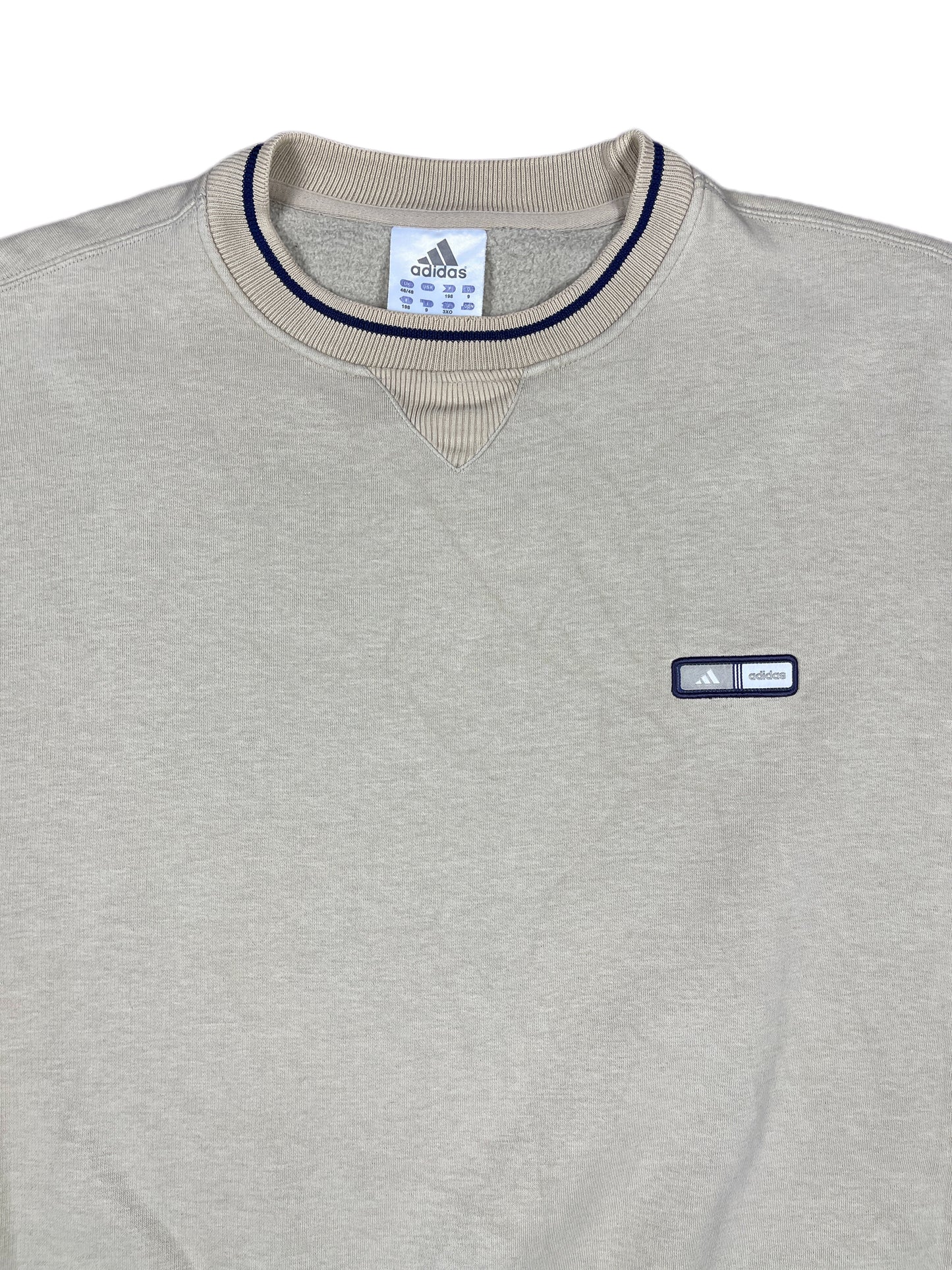 Vintage Adidas Sweatshirt Cream - XXL/XXXL