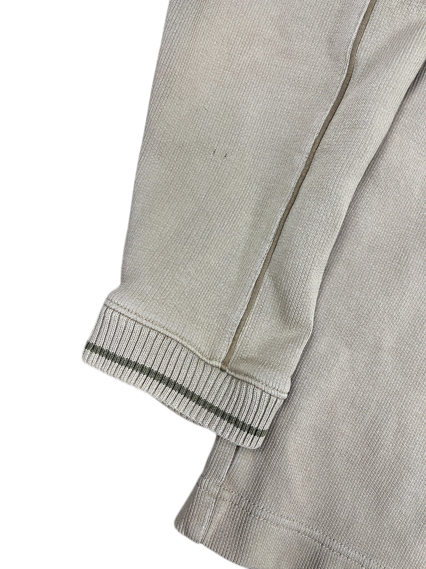 Vintage Nike Zip Sweatshirt Beige - S