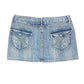 Y2k Reminiscence Boy Denim Skirt Blue - L/XL