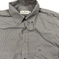 Vintage Valentino Uomo Long Sleeve Shirt checkered Gray - L/XL