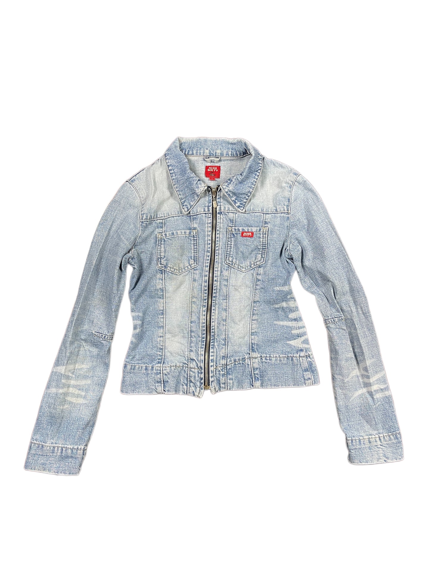 Y2k Miss Sixty Denim Jacket Blue - S