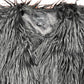 Boohoo Faux Fur Vest Black - M