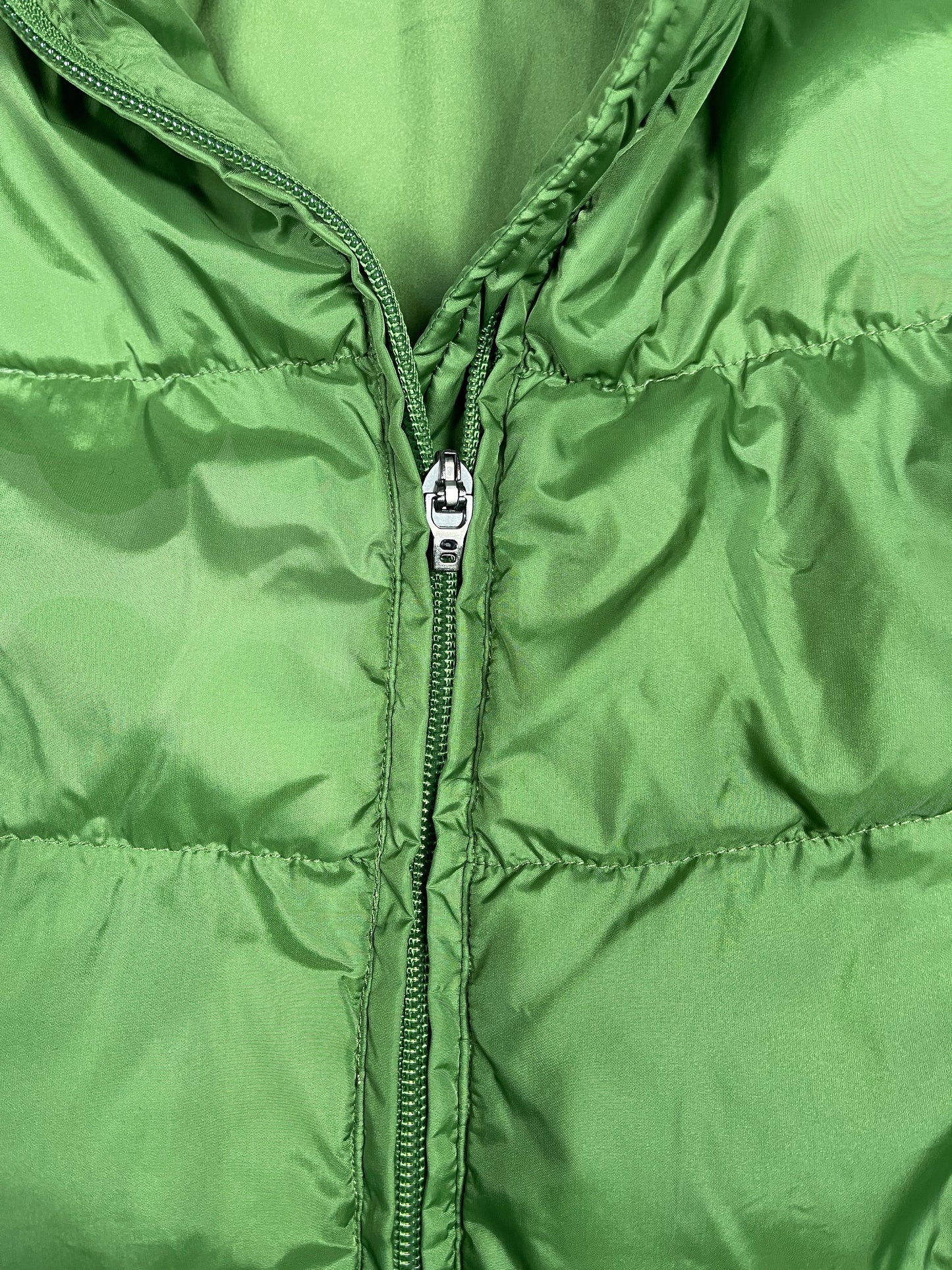 Vintage 1990s Kappa Puffer Down Vest Green M