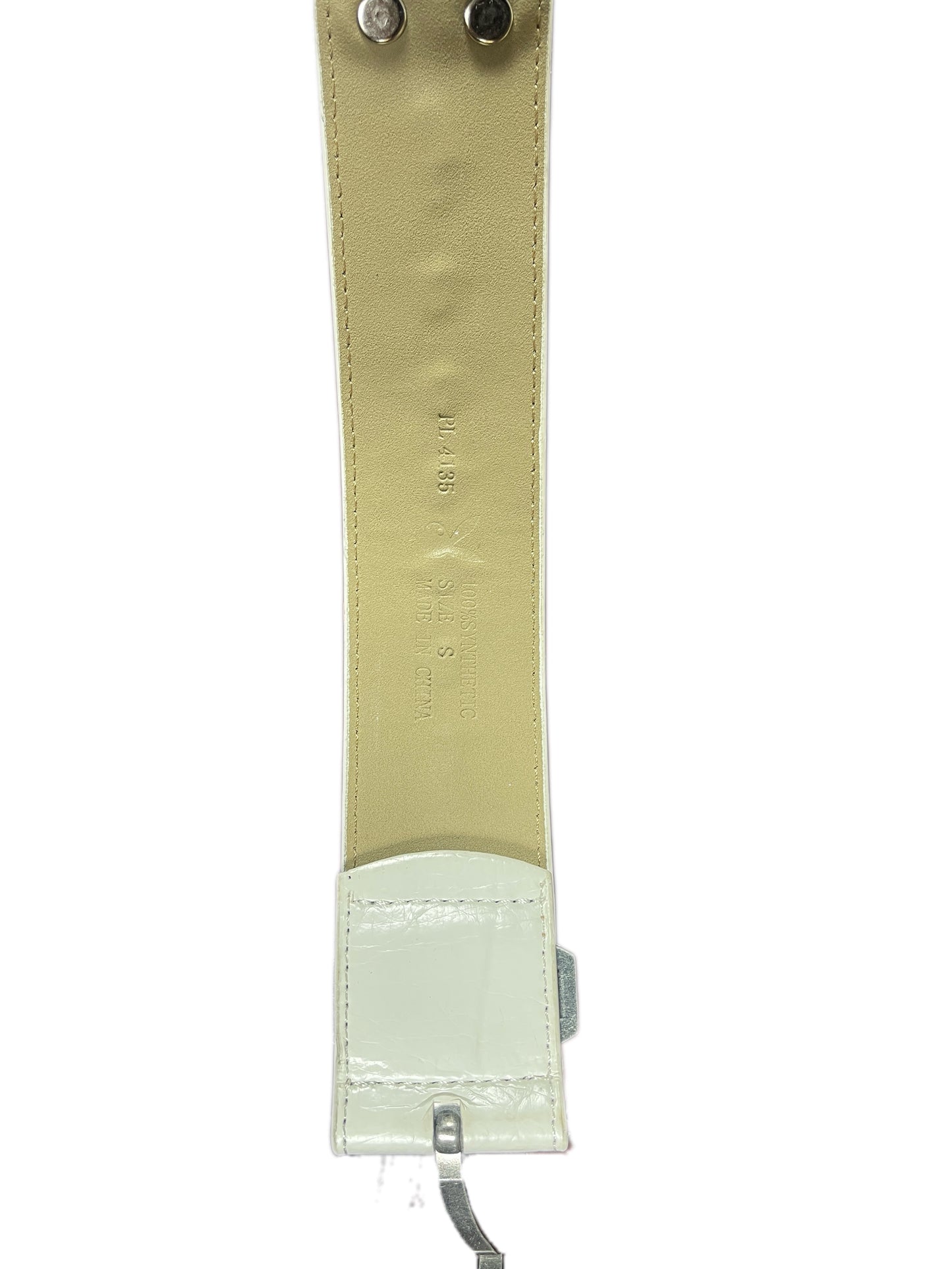 Y2k Playboy Belt White 2004