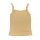 Y2k Sleeveless Top Brown - M