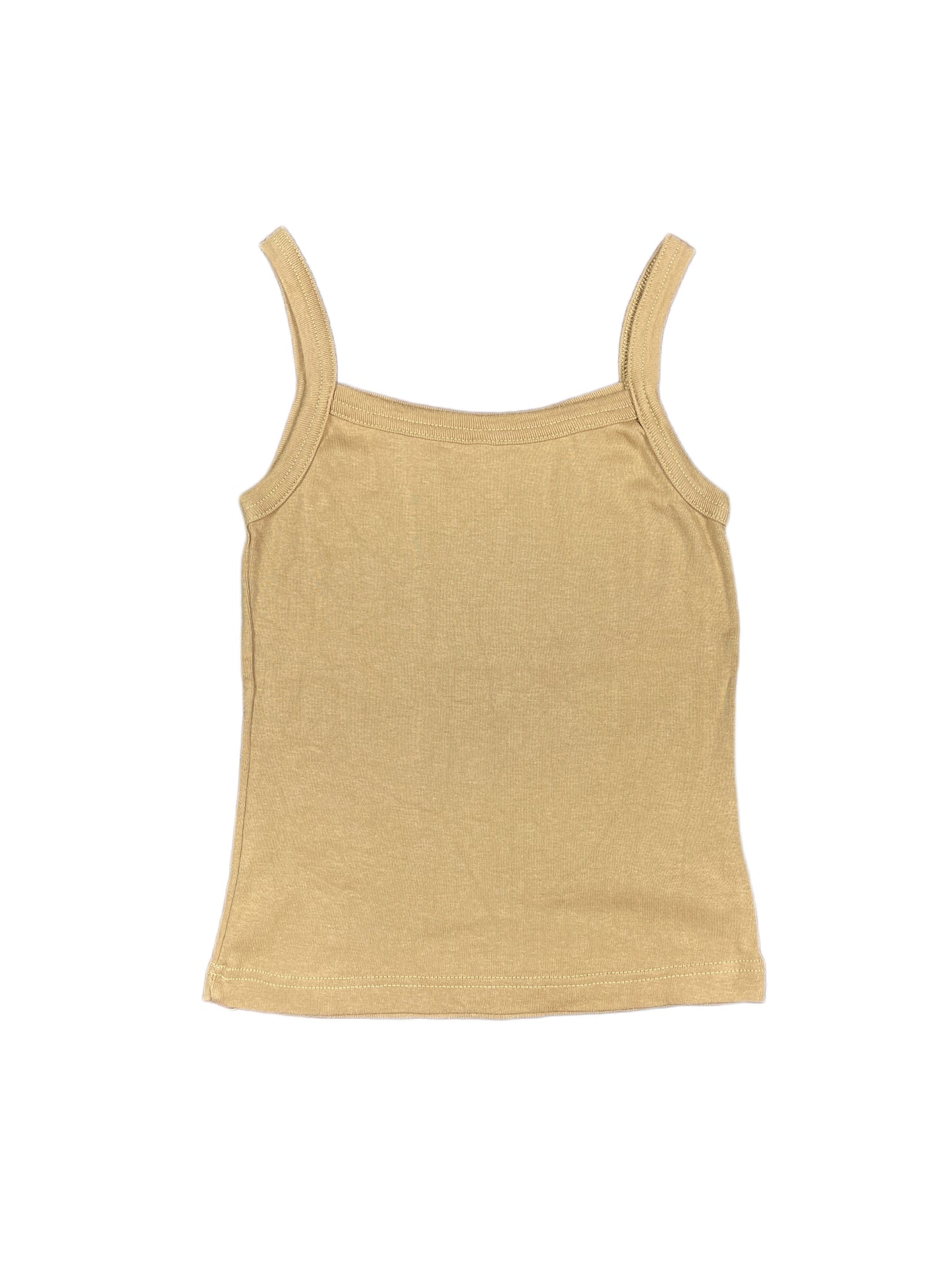 Y2k Sleeveless Top Brown - M