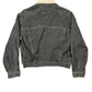 Vintage Diesel 90s Denim Jacket Gray Cream M